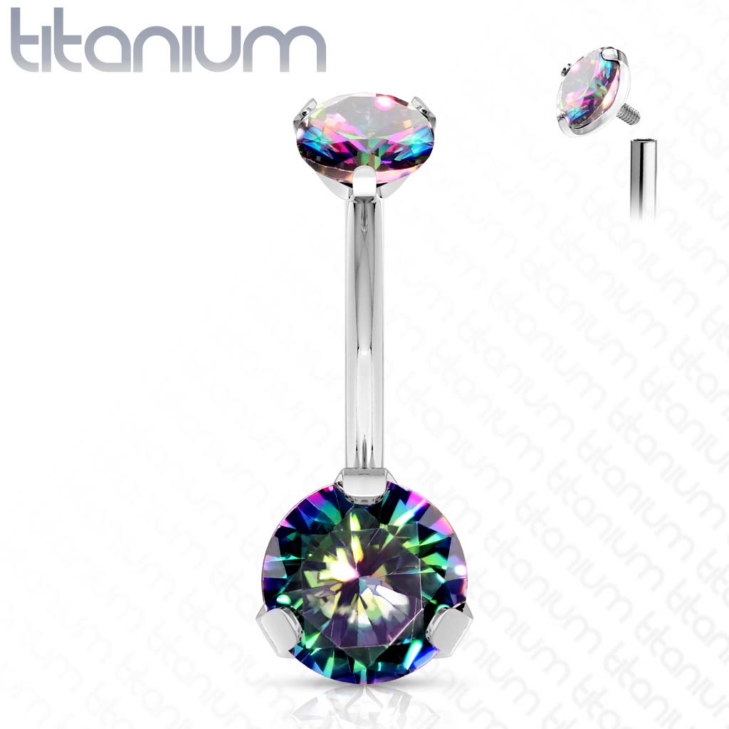 Barbell navel TIN14