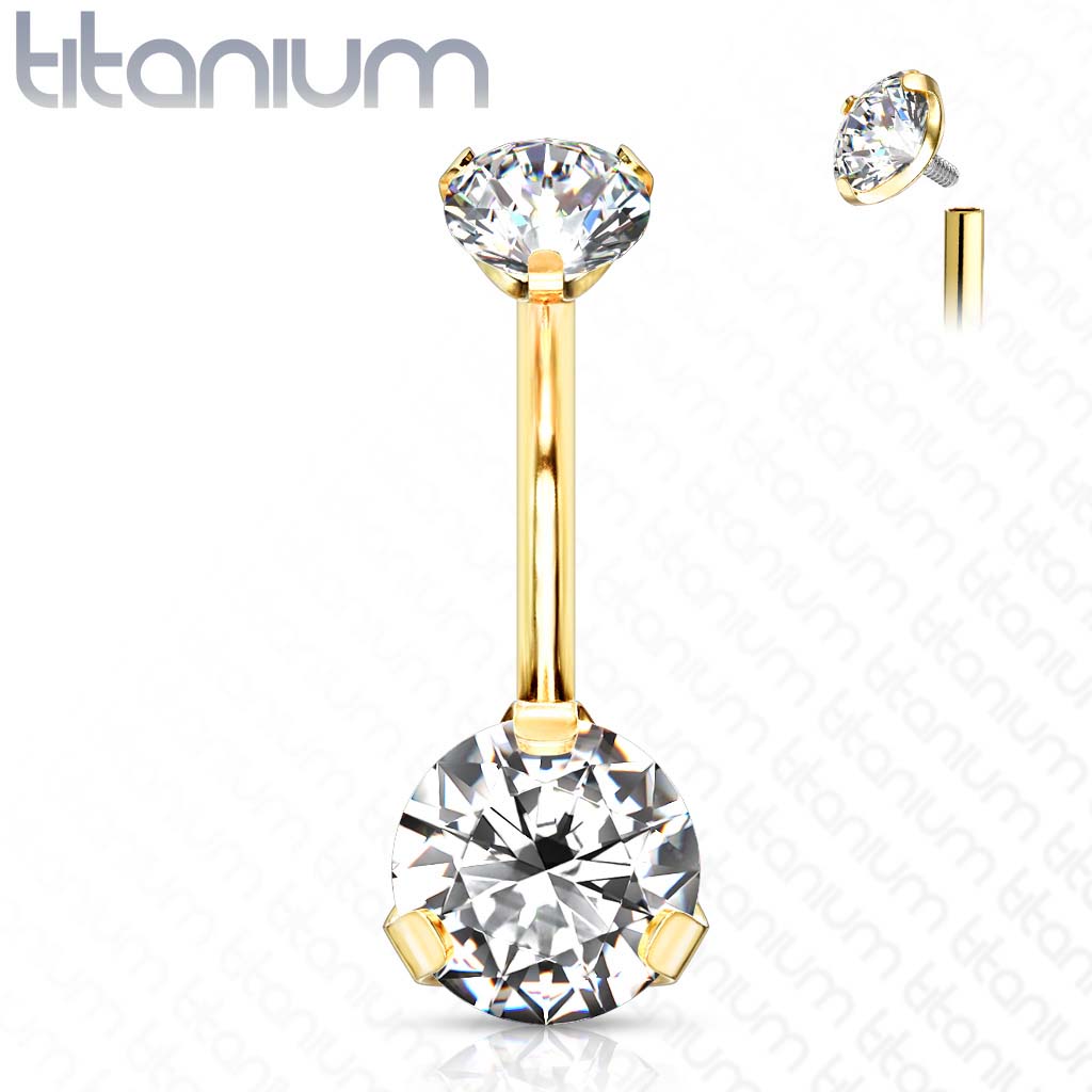 Barbell navel TIN14
