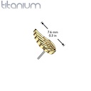 Top QDT395 (Engelen vleugel) (Push pin)