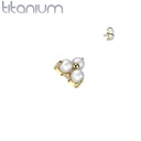 Top QBTY371  (Driehoek) (Schroef in)